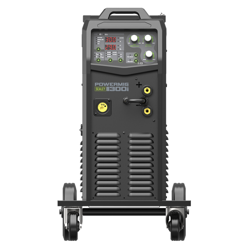 Sealey POWERMIG300i 300A Professional Gas/Gasless MIG/MMA/TIG Inverter Welder 415V 3ph