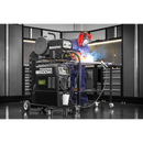 SEALEY POWERMIG500Wi 500A Professional Gas/Gasless MIG/TIG/MMA Inverter Welder with Portable Wire Feeder & Water Cooler 400V 3ph
