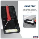 SEALEY PR4 4" Paint Roller Set with Tray