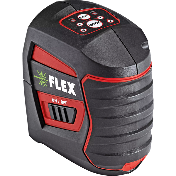 Flex 509833 Alc 2/1-G/R Self-Levelling Crossline Laser With Receiver Mode