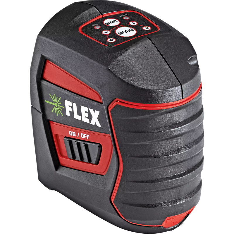 Flex 509833 Alc 2/1-G/R Self-Levelling Crossline Laser With Receiver Mode