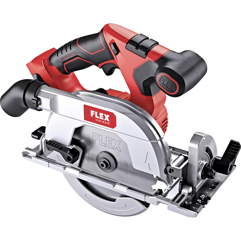 Flex 491322 Cs 62 18.0-Ec C Cordless Circular Saw With Pendulum Hood 18 V