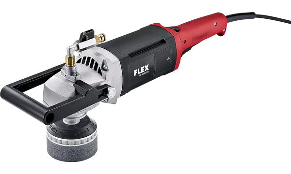 Flex 477788 Lw 1202 Sn 230/Cee-Prcd 1600 Watt Wet Stone Polisher With Gfci Circuit Breaker, 130 Mm