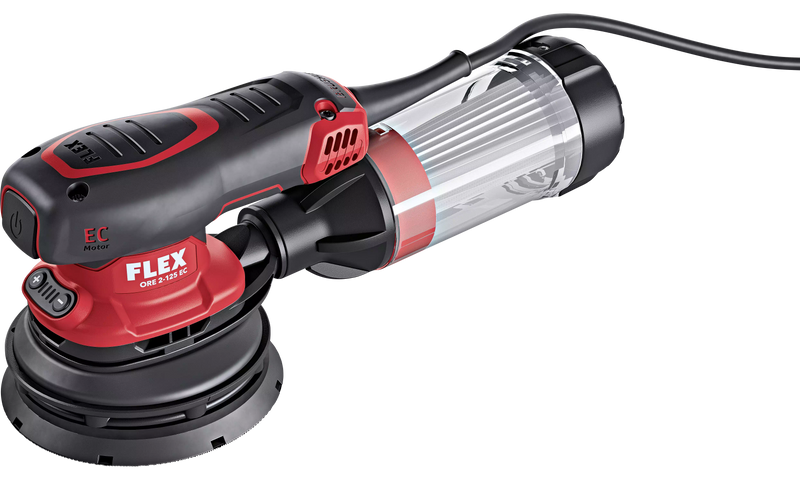 Flex 468894 Ore 2-125 Ec 230/Cee Compact Random-Orbit Sander With Speed Control, 125 Mm
