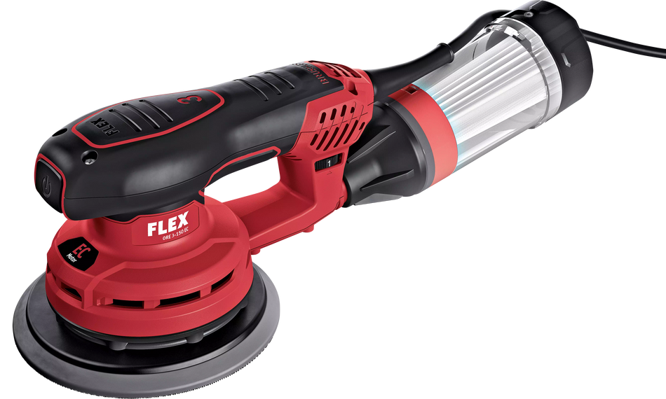 Flex 499900 Ore 3-150 Ec 230/Bs Powerful Random-Orbit Sander With Speed Control, 150 Mm