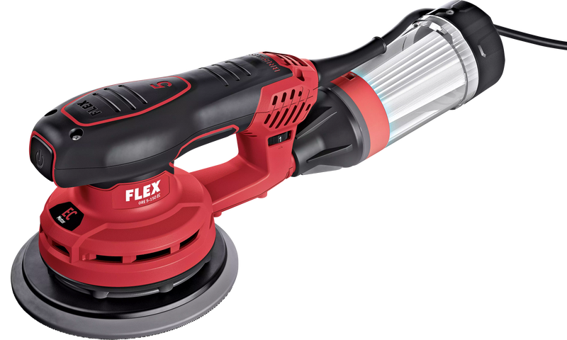 Flex 499919 Ore 5-150 Ec 230/Bs Powerful Random-Orbit Sander With Speed Control, 150 Mm