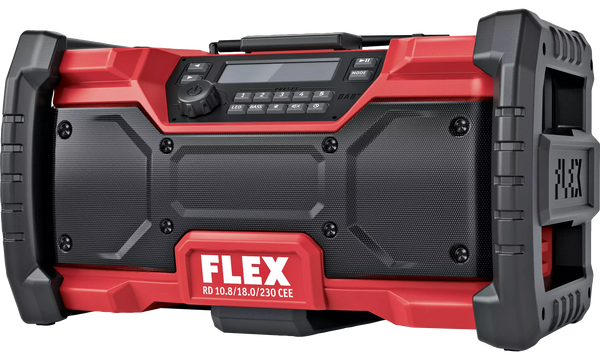 Flex 518255 Rd 10.8/18.0/230/Bs Digital 10.8 / 18.0 V Cordless Radio For The Construction Site