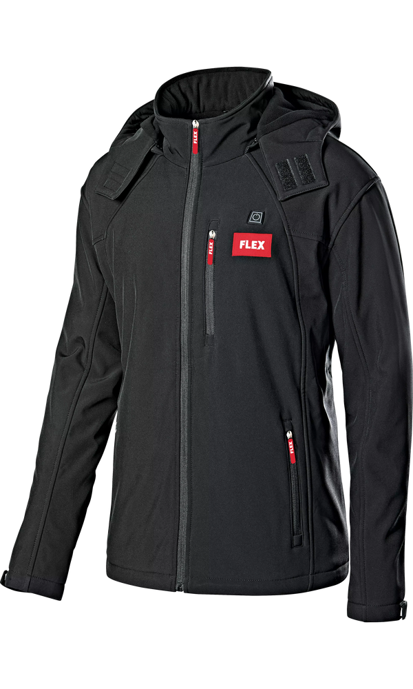 Flex 417998 Tj 10.8/18.0 M Battery-Powered Heating Jacket, Soft-Shell