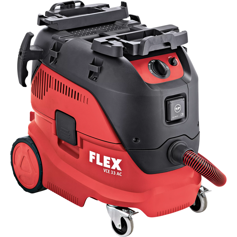 Flex 444111 Vce 33 L Ac 230/Cee Safety Vacuum Cleaner With Automatic Filter Cleaning System, 30 L, Class L
