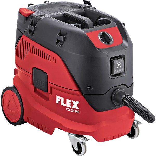Flex 444103 Vce 33 L Mc 230/Cee Safety Vacuum Cleaner With Manual Filter Cleaning System, 30 L, Class L
