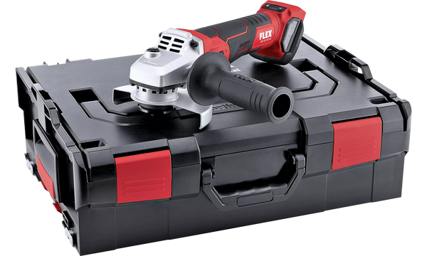 Flex 499293 Lbe 125 18.0-Ec Cordless Angle Grinder With Variable Speed And Brake 18.0 V, 125 Mm