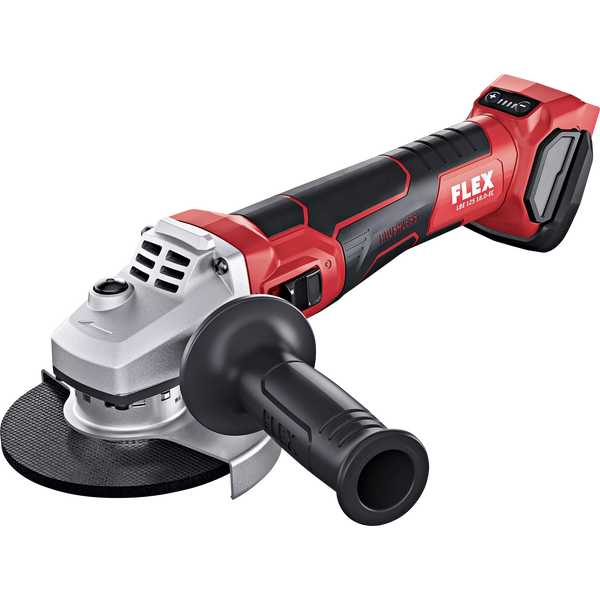 Flex 499285 Lbe 125 18.0-Ec C Cordless Angle Grinder With Variable Speed And Brake 18.0 V, 125 Mm