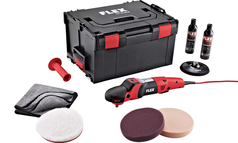 Flex 376175 Pe 14-2 150 P-Set 230/Cee Polishflex, Variable-Speed Polisher With A High Torque