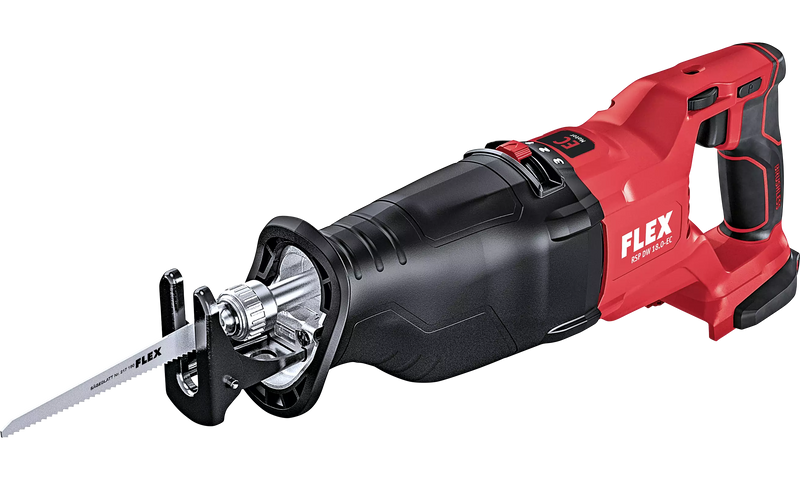 Flex 491306 Rsp Dw 18.0 Ec C Cordless Reciprocating Saw With Pendulum Stroke 18.0 V