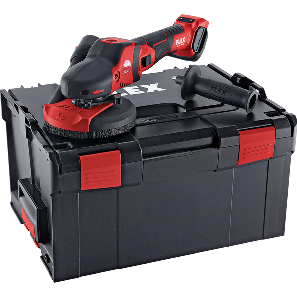 Flex 521574 Se 125 18.0-Ec Cordless Supraflex 18,0 V, The Grinding Specialist For Painted Surfaces, Wood, Stone And Metal