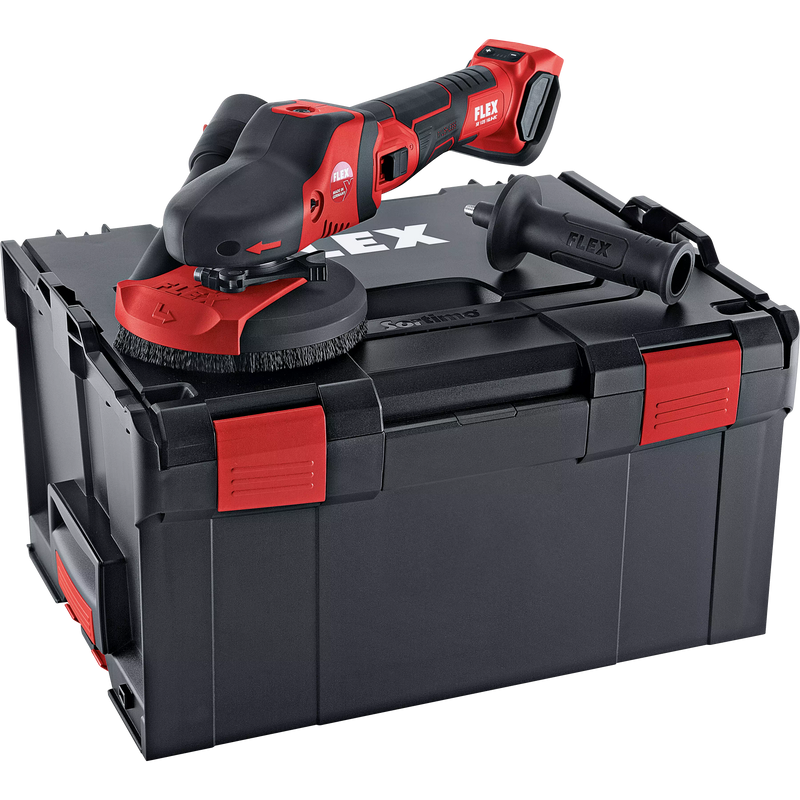 Flex 521574 Se 125 18.0-Ec Cordless Supraflex 18,0 V, The Grinding Specialist For Painted Surfaces, Wood, Stone And Metal