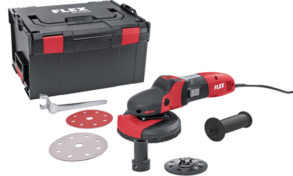 Flex 461334 Se 14-2 125 Set 110/Bs-4H Supraflex, The Sanding Specialist For Painted Surfaces, Wood, Stone And Metal
