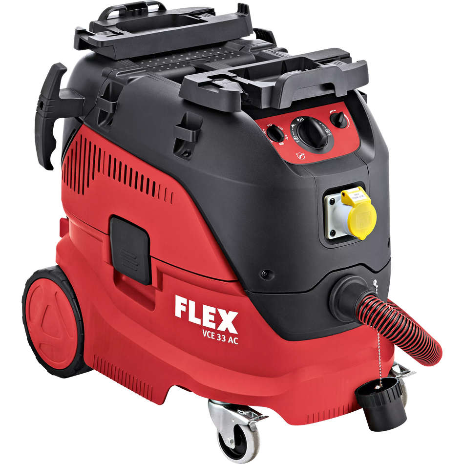 Flex 444243 Vce 33 M Ac 110/Bs-4H Safety Vacuum Cleaner With Automatic Filter Cleaning System, 30 L, Class M