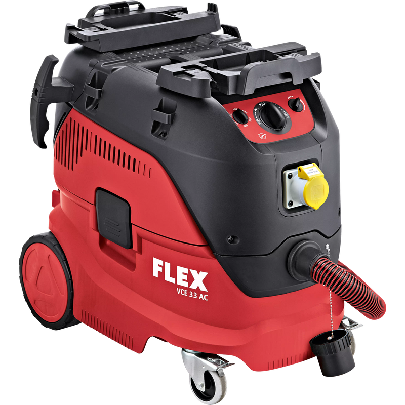 Flex 444243 Vce 33 M Ac 110/Bs-4H Safety Vacuum Cleaner With Automatic Filter Cleaning System, 30 L, Class M