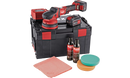 Flex 465089 Xce 8 125 18.0-Ec/5.0 P-Set Uk Cordless Random Orbital Polisher With Positive-Action Drive 18.0 V