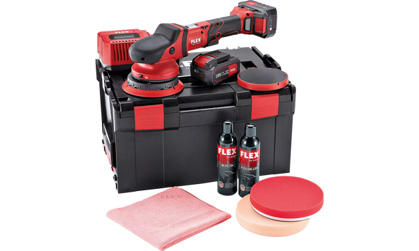 Flex 465054 Xfe 15 150 18.0-Ec/5.0 P-Setuk Cordless Roto Random Orbit Polisher 18,0 V