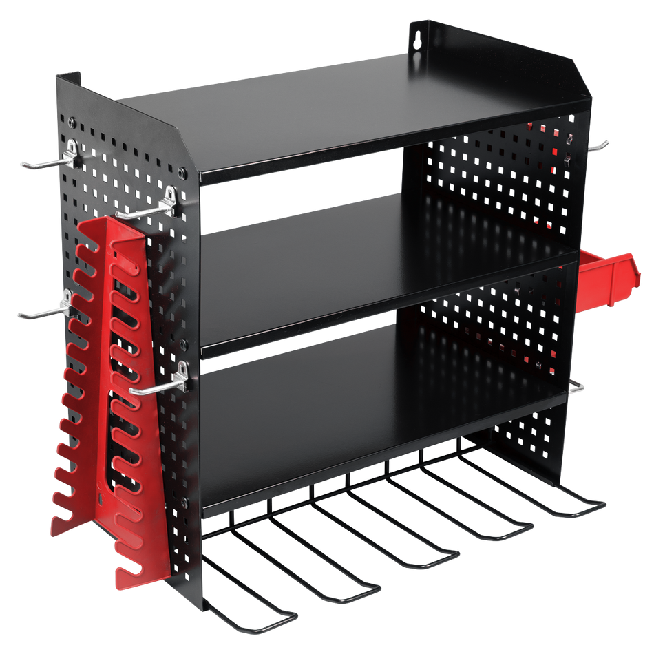 Sealey PTSR4 Power Tool Storage Rack with Shelves