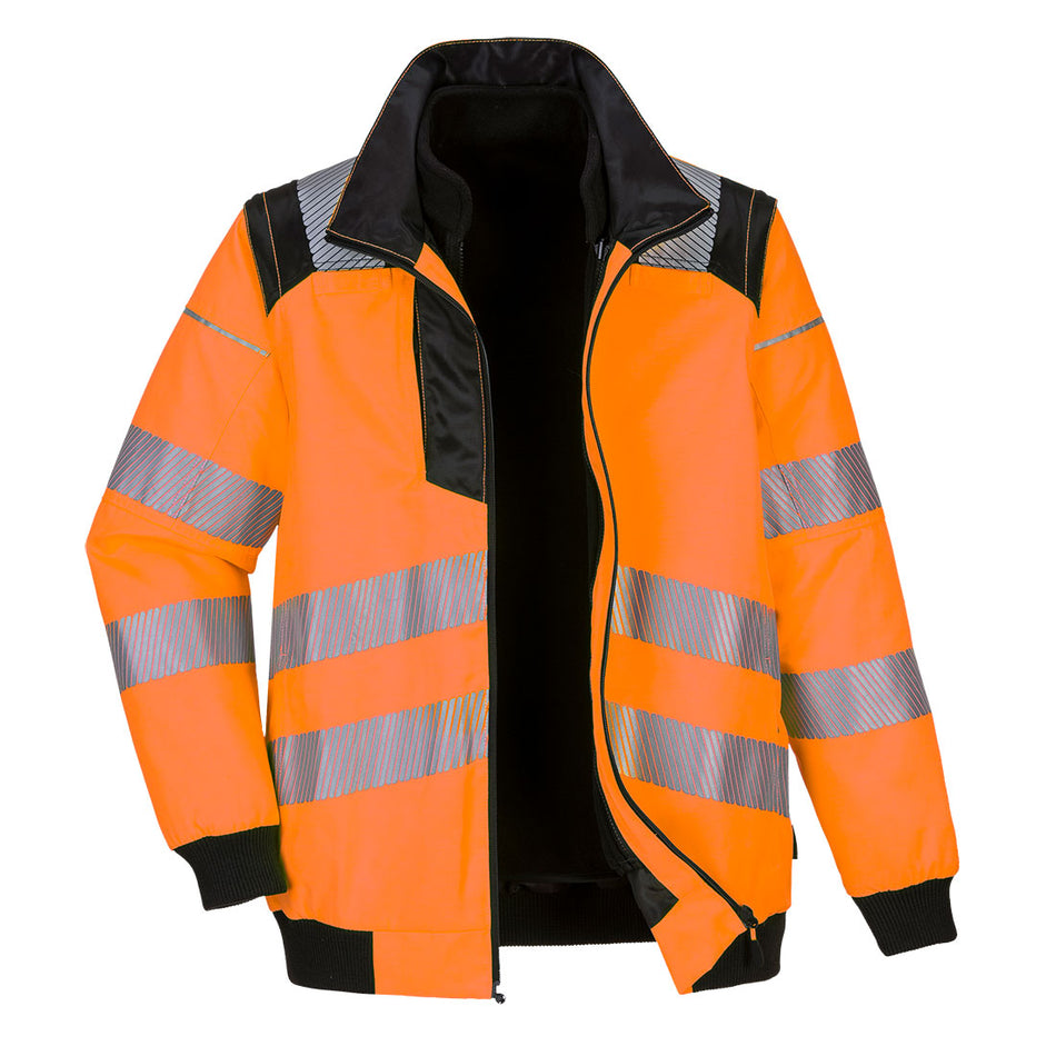 Portwest PW3 Hi-Vis 3-in-1 Pilot Jacket