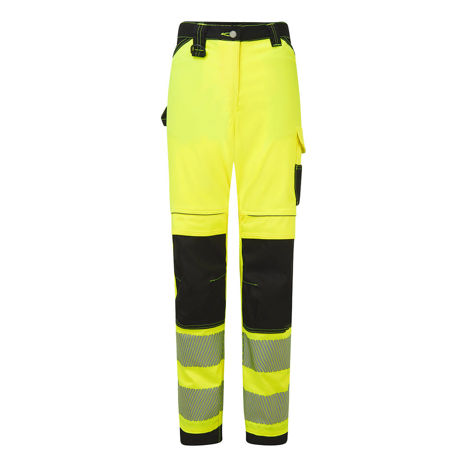 Portwest PW3 Hi-Vis Women's Stretch Work Trousers