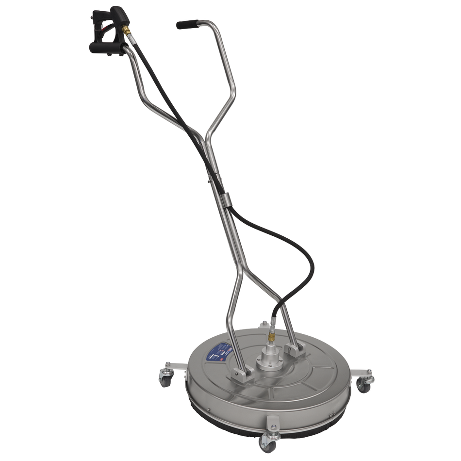 Sealey PWAK24 24" Surface Cleaner with Dual Handle & Rotating Spray Bar - Stainless Steel