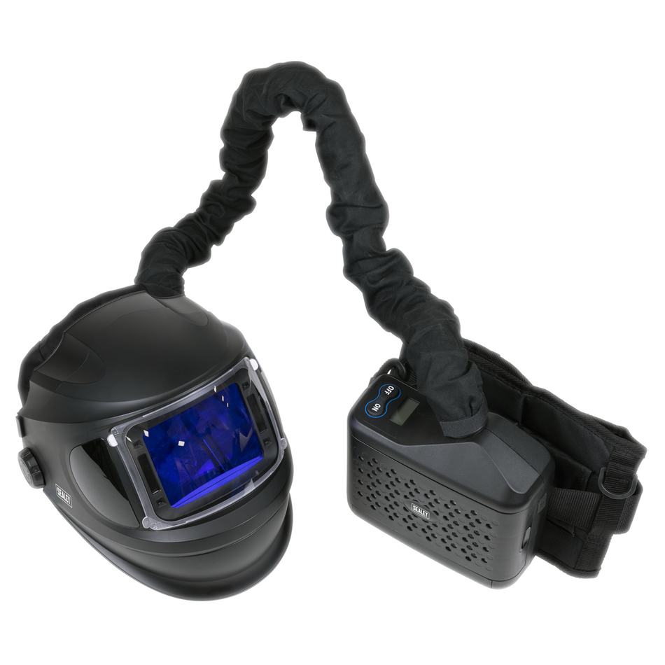 Sealey PWH618 Auto Darkening Welding Helmet with TH3 Powered Air Purifying Respirator (PAPR)