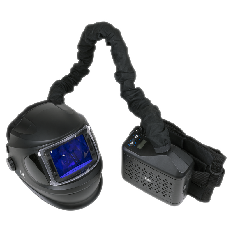 Sealey PWH618 Auto Darkening Welding Helmet with TH3 Powered Air Purifying Respirator (PAPR)