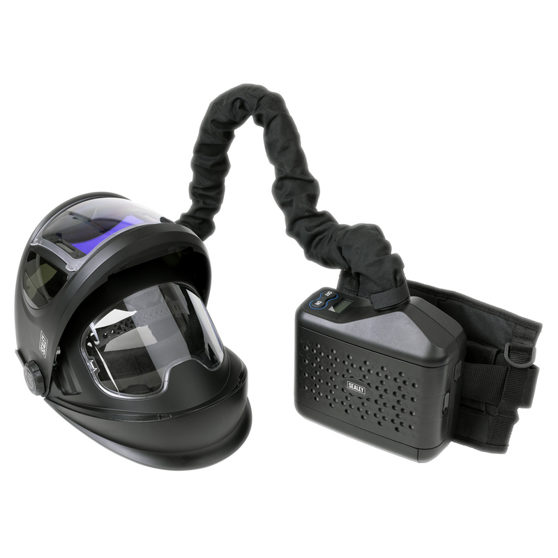 Sealey PWH618 Auto Darkening Welding Helmet with TH3 Powered Air Purifying Respirator (PAPR)