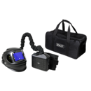 Sealey PWH618 Auto Darkening Welding Helmet with TH3 Powered Air Purifying Respirator (PAPR)