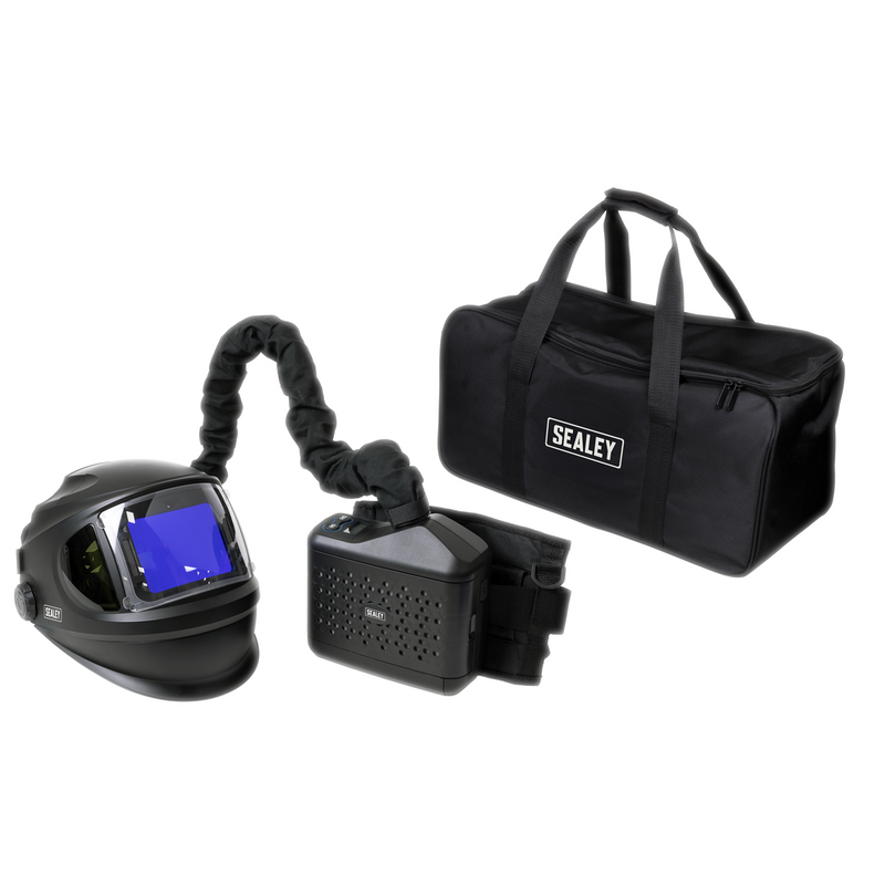Sealey PWH618 Auto Darkening Welding Helmet with TH3 Powered Air Purifying Respirator (PAPR)
