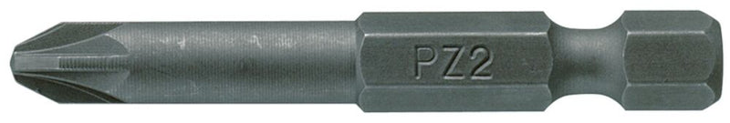 Teng Tools PZ5000103 Bit 1/4" Hex Drive 50mm Length PZ1 3 Pieces