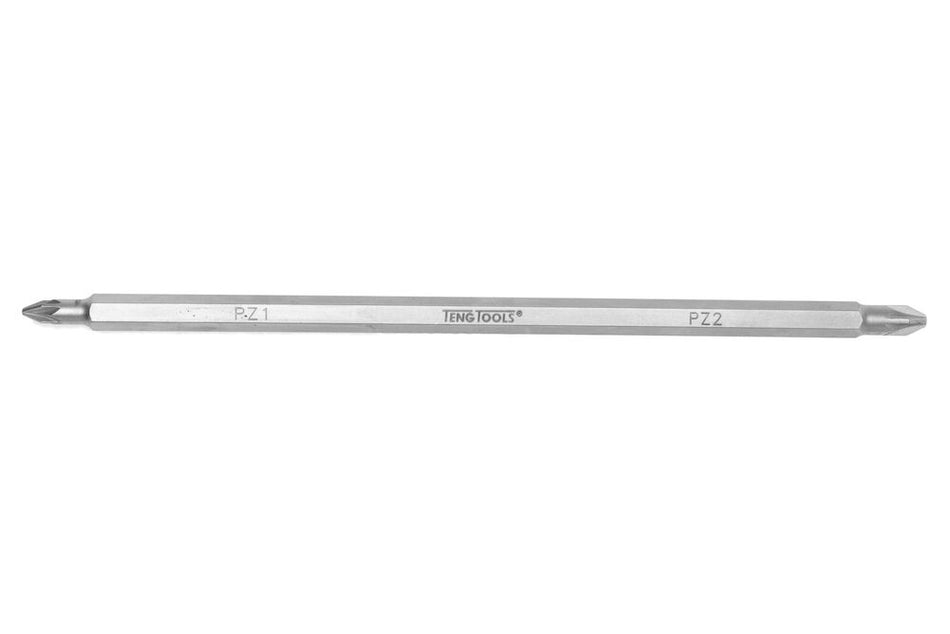 Teng Tools PZZ0102 Double Ended Screwdriver Blade PZ1 x PZ2