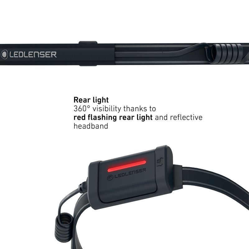 Ledlenser 502717 NEW NEO3 LED Headlamp - Grey/Black (400)