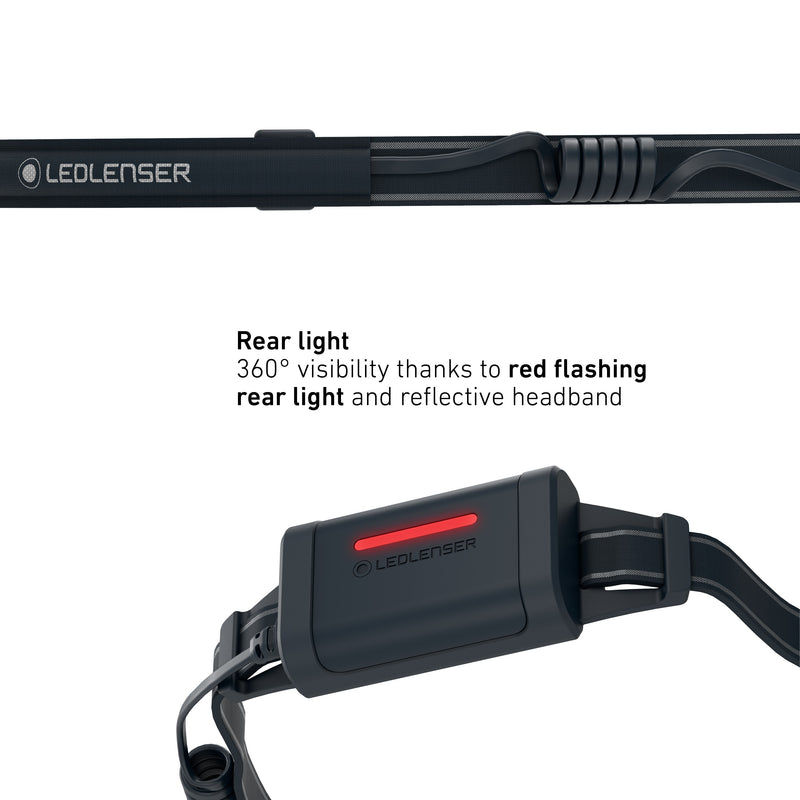 Ledlenser 502323 NEW NEO5R RECHARGEABLE LED Headlamp - Grey/Black (600)