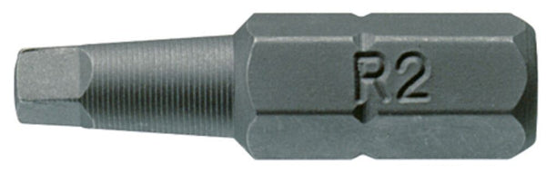Teng Tools ROB2500203 Bit 1/4" Hex Drive 25mm Length Square ROB2 3 Pieces