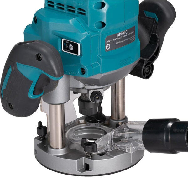 Makita RP001GZ02 40Vmax XGT 12.7mm (½”) Plunge Router, Bare Unit