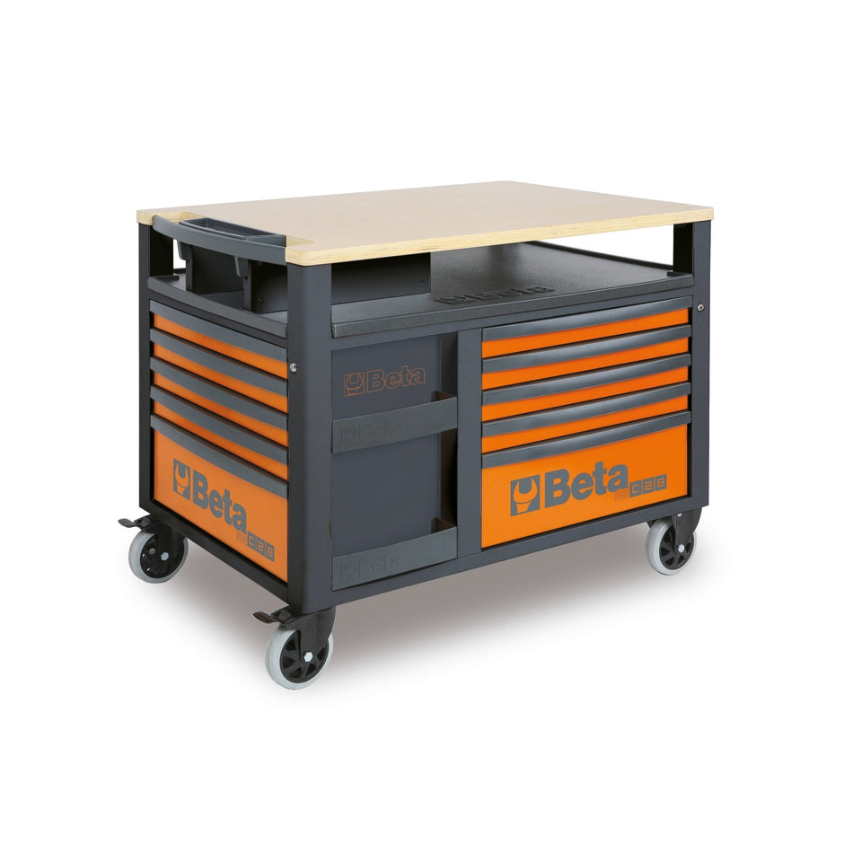 BETA 28003001 RSC28-O-SUPERTANK TROLLEY 10 DRAWERS