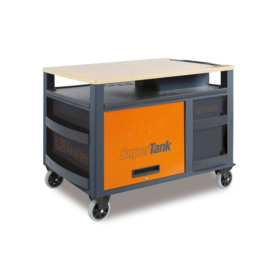 BETA 28003003 RSC28-R-SUPERTANK TROLLEY 10 DRAWERS