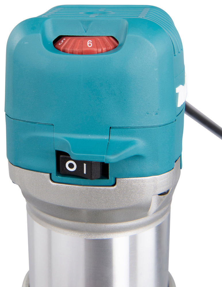 Makita RT0702CX4/2 Versatile trimmer and 195563-0 Plunge base set