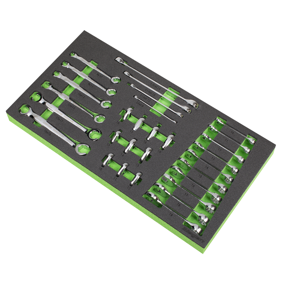 Sealey S01274 Siegen Specialised Spanner Set with Tool Tray 30pc