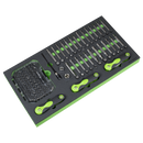 Sealey S01275 Siegen Specialised Bit Set & Folding Hex Keys with Tool Tray 170pc