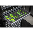 Sealey S01280 Siegen T-Handle & Standard Hex/TRX-Star* Key Set