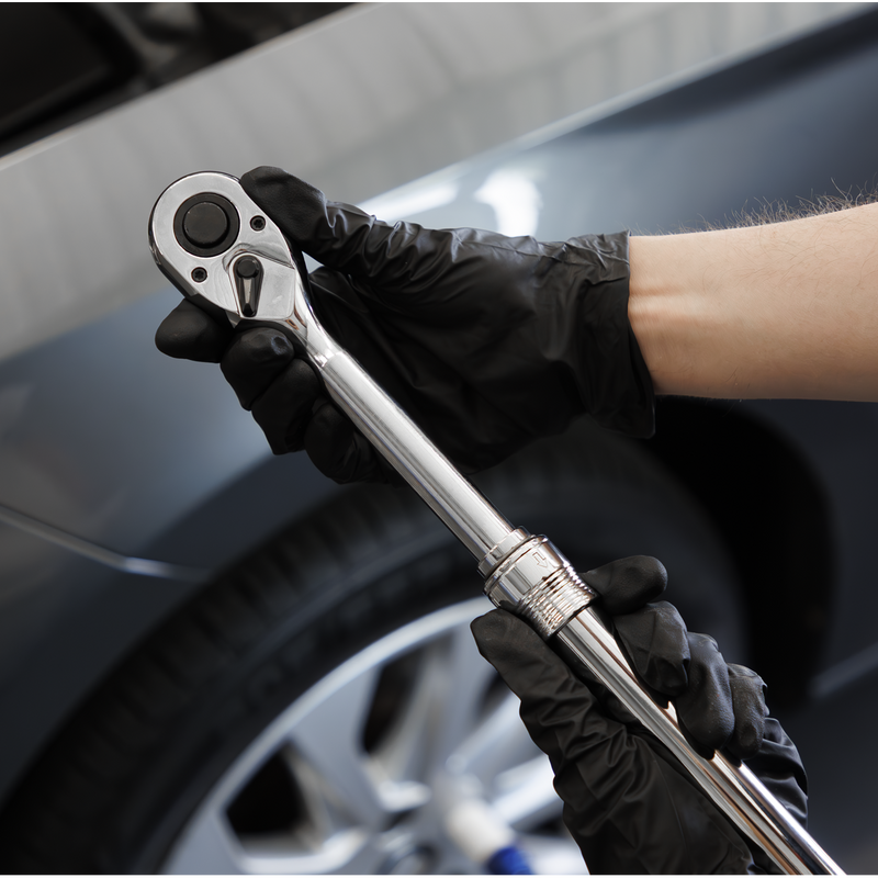 SEALEY S01293 Siegen Extendable Ratchet Wrench 1/2"Sq Drive