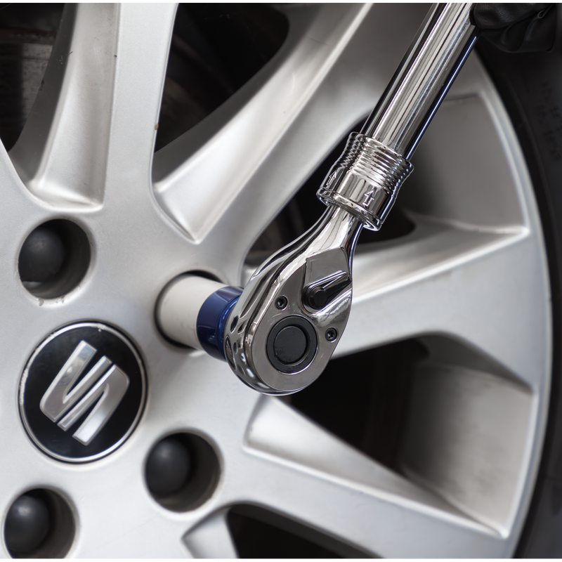 SEALEY S01293 Siegen Extendable Ratchet Wrench 1/2"Sq Drive