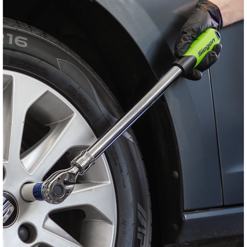 SEALEY S01293 Siegen Extendable Ratchet Wrench 1/2"Sq Drive