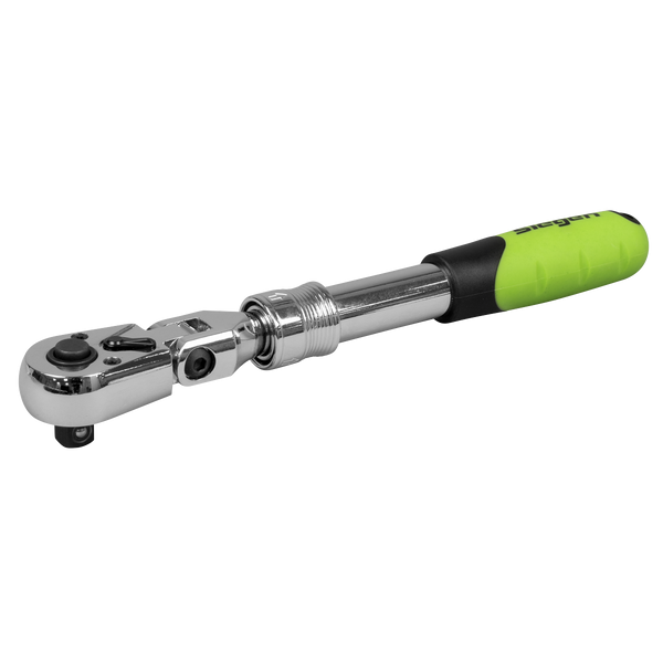 SEALEY S01295 Siegen Extendable Flexi-Head Ratchet Wrench 3/8"Sq Drive